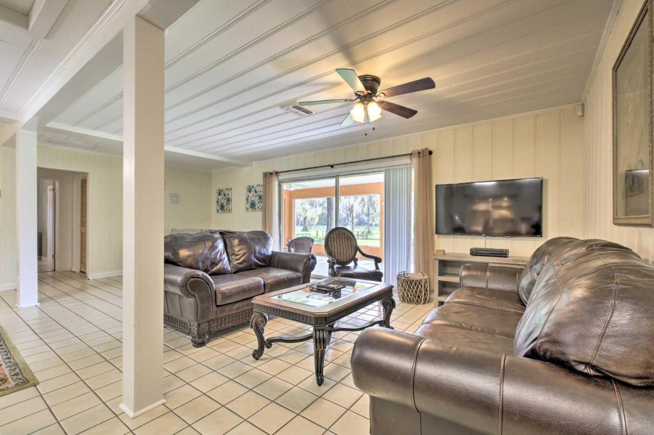 Rainbow River Oasis With Kayaks And Furnished Sunroom! Dunnellon Dış mekan fotoğraf