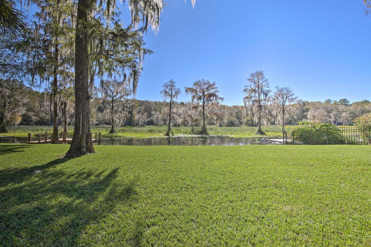 Rainbow River Oasis With Kayaks And Furnished Sunroom! Dunnellon Dış mekan fotoğraf